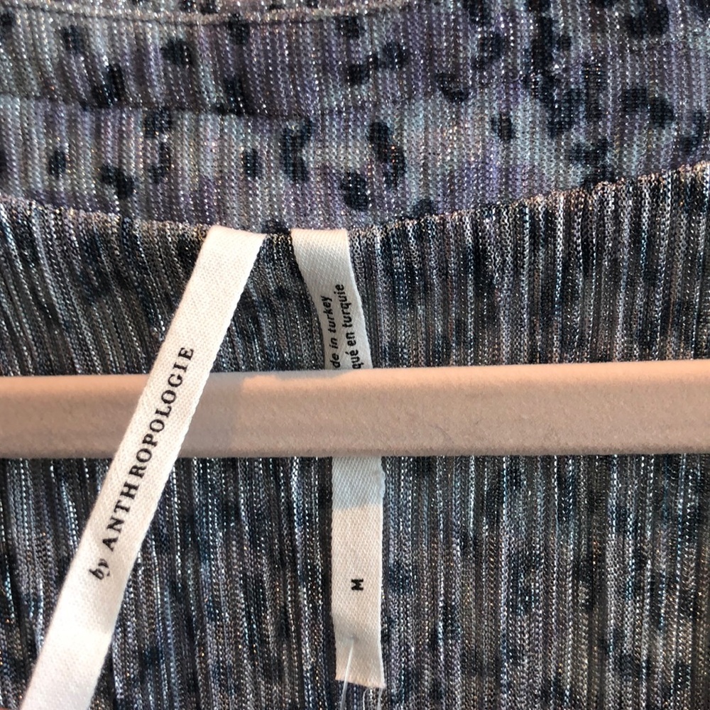 Lavender Grey Anthropologie Top - Picture 6 of 6